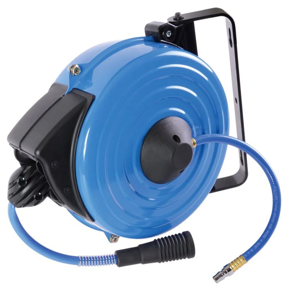 Carretel Com Mangueira Retornável Metros