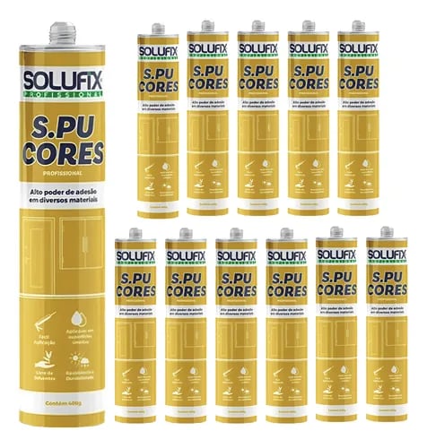 Adesivo Selante S Pu 65r Industrial Solufix Etiqueta