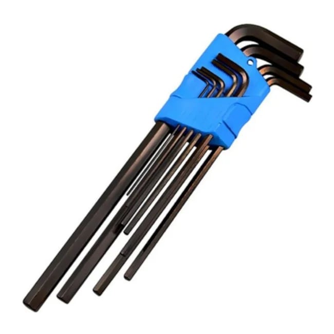 Jogo de Chaves L Allen Longas Hexagonal 9 Pecas 42L-9M Gedore