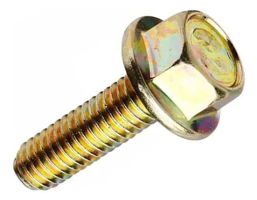 Parafuso Sextavado Flangeado Bicromatizado