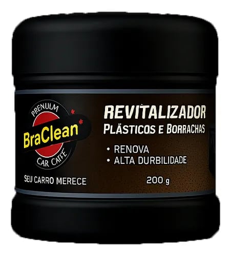 Revitalizador Para Plásticos e Borrachas Braclean
