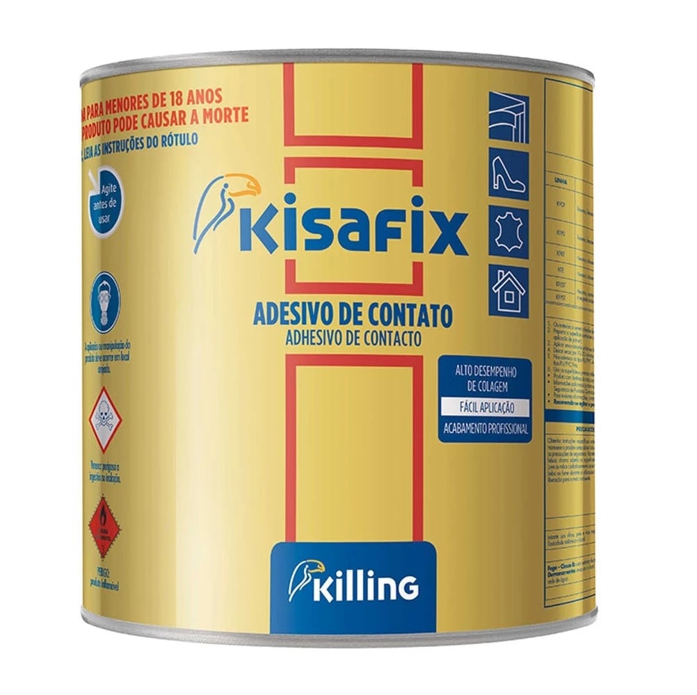 Cola de Contato Couroforte Kisafix Killing