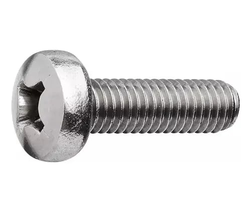 Parafuso Philips Cabeça Panela Rosca Métrica