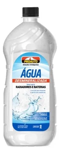 água Desmineralizada Litro Proauto
