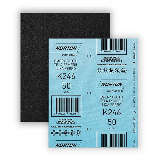 Lixa de Ferro Grão Norton