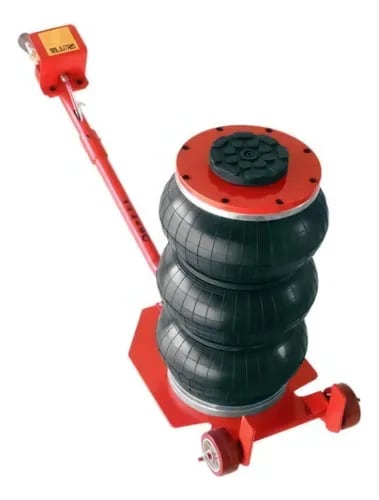 Macaco Pneumático Toneladas Garrafa Bolsa Gomos Rotta