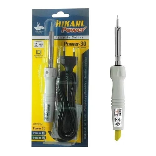Ferro de Solda Hk Watts Volts Power Hikari