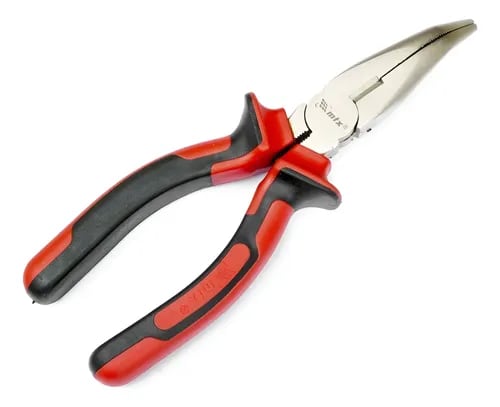 Alicate de Bico Meia Cana Curvo Mt X