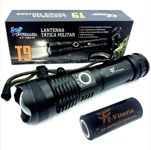 Lanterna Tática Militar T9