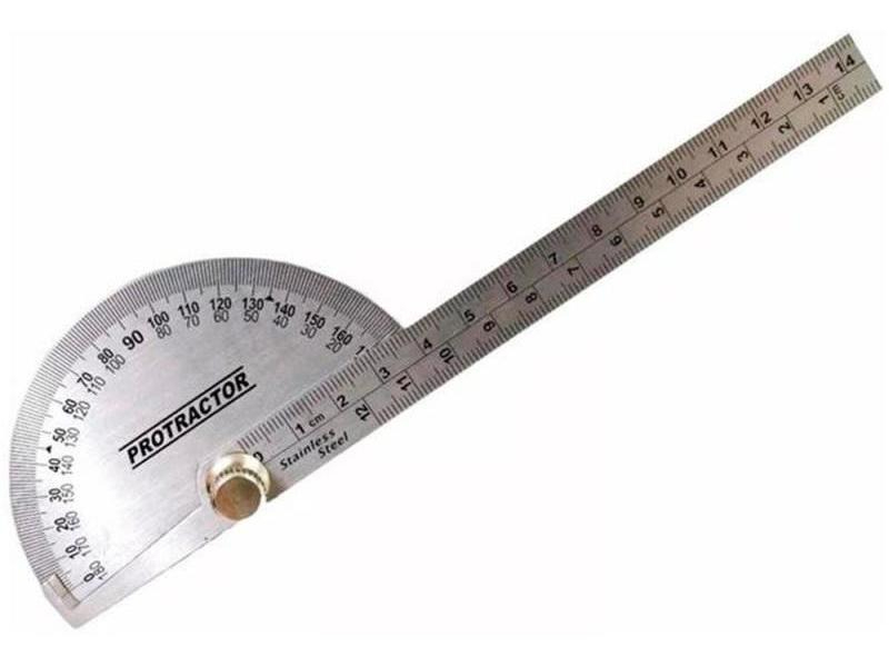 Transferidor de Grau ângulo Com Régua Eda