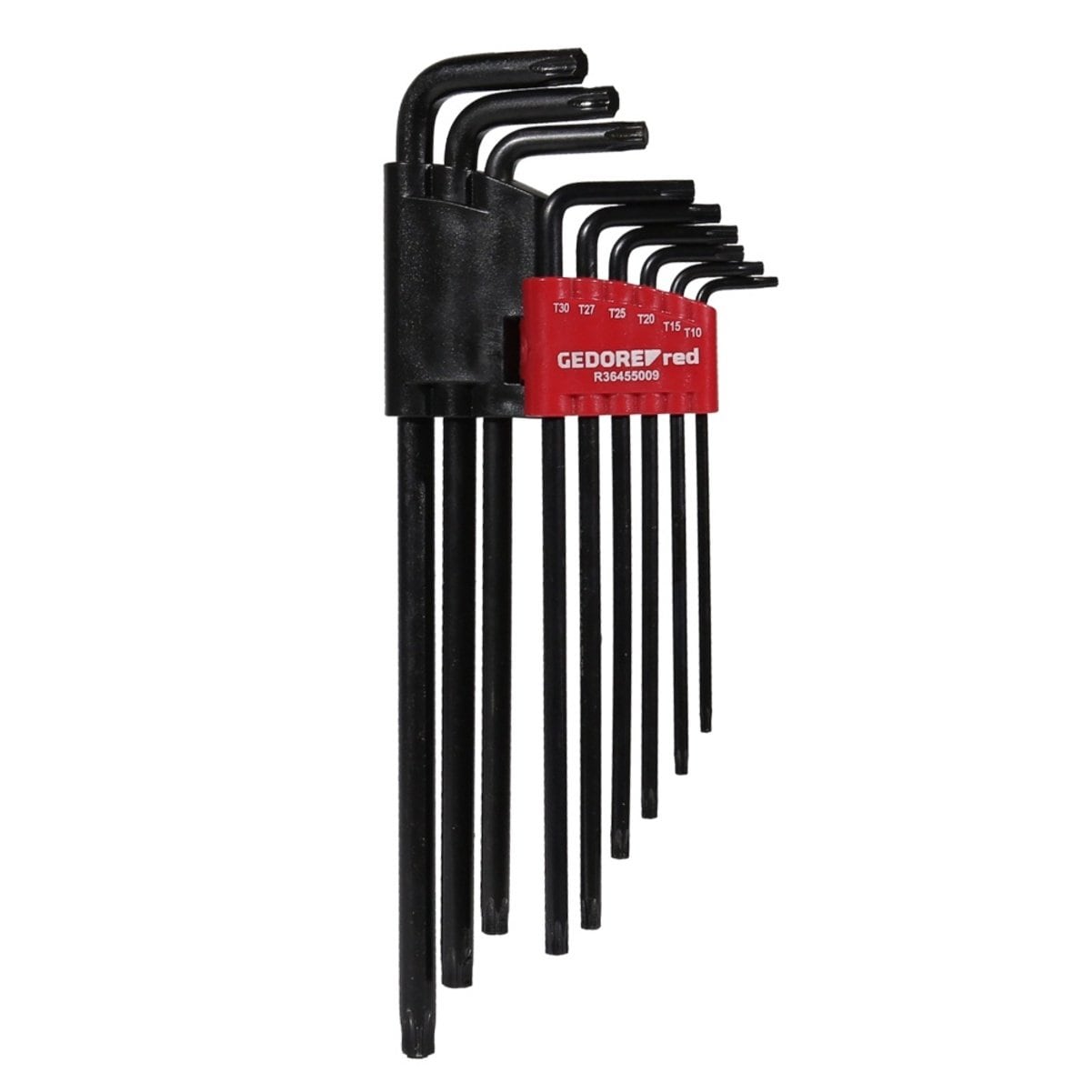 Jogo de Chaves L Torx Longas Hexalobular 9 Pecas Gedore