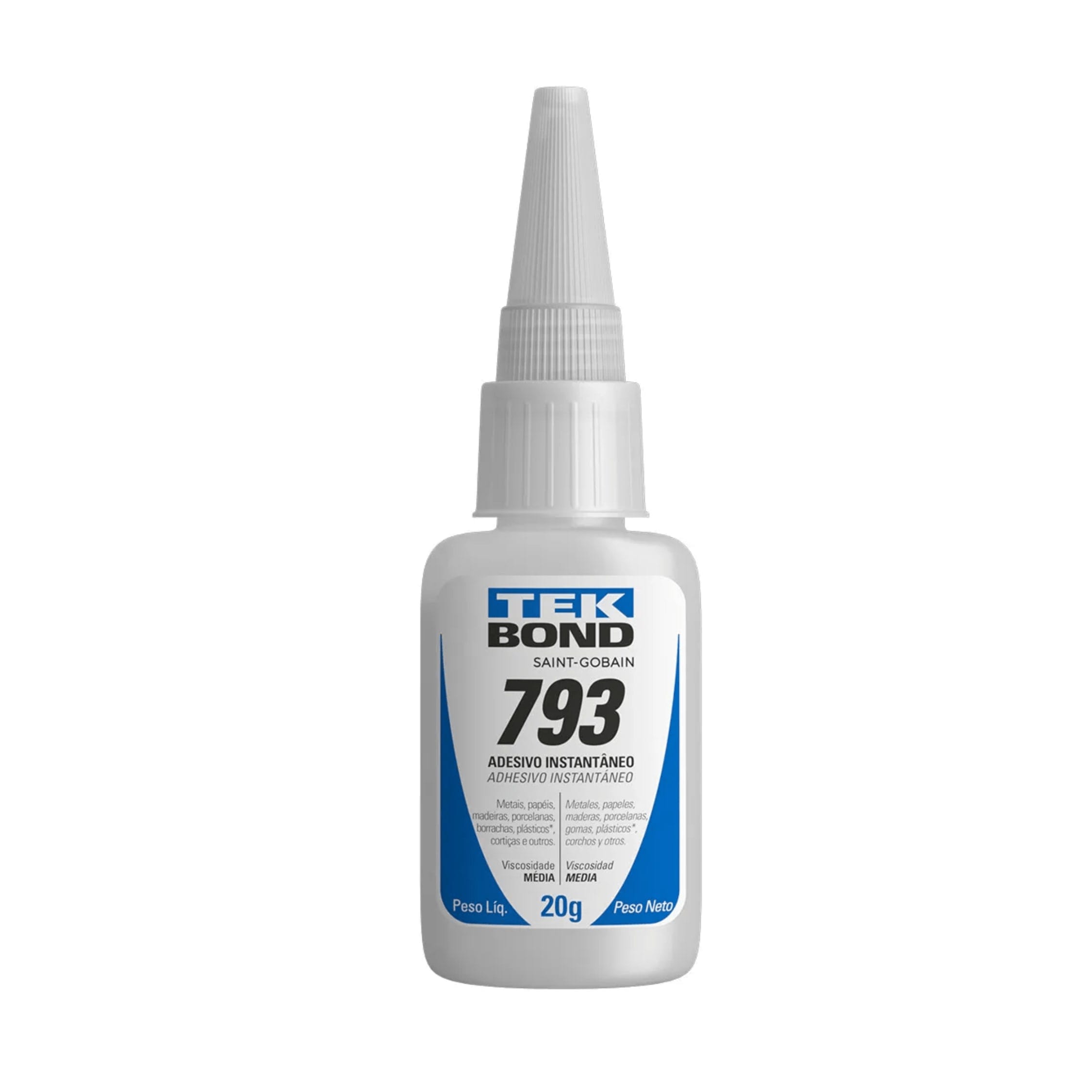Cola Adesiva Instantânea 793 Tekbond – Viscosidade Média | Fixação Rápida E Eficiente Em Diversos M Cola Adesiva Instantânea 793 Tekbond – Viscosidade Média | Fixação Rápida E Eficiente Em Diversos M