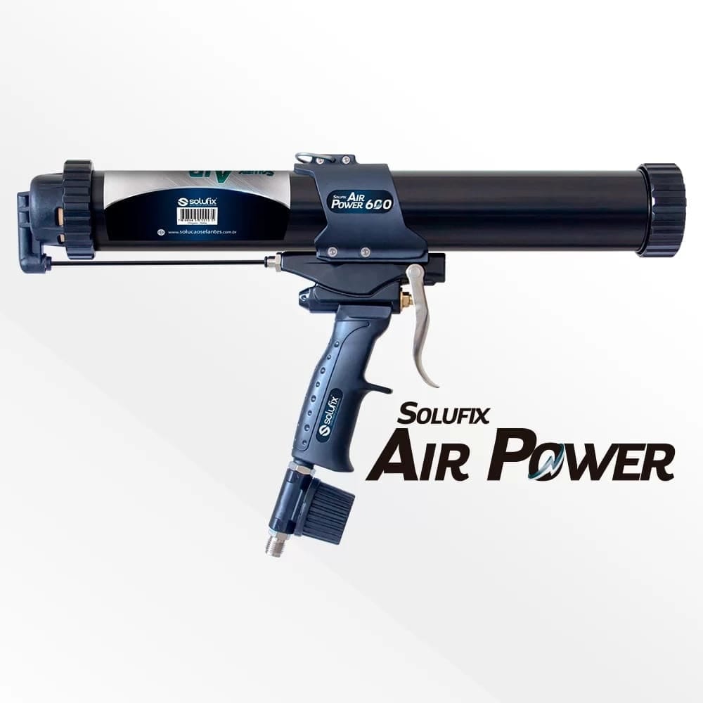 Aplicador Pneumático Air Power 600ml - Solufix Aplicador Pneumático Air Power 600ml - Solufix
