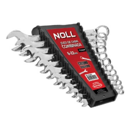 Jogo De Chave Combinada 6-22 12 Peças – Noll Ferramentas Profissionais Jogo De Chave Combinada 6-22 12 Peças – Noll Ferramentas Profissionais