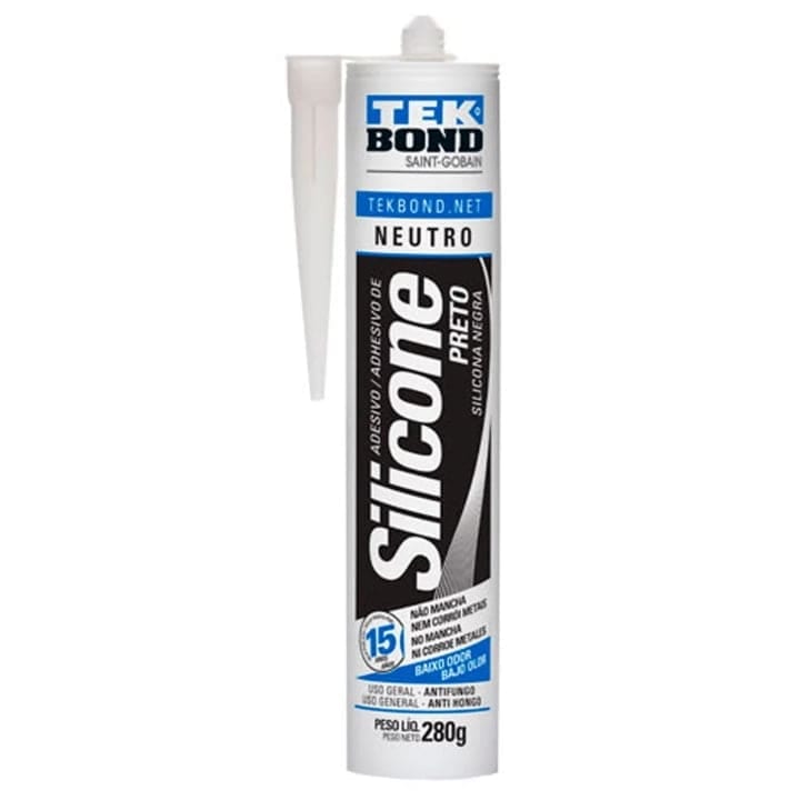 Silicone Neutro 280g - Tekbond Silicone Neutro 280g - Tekbond