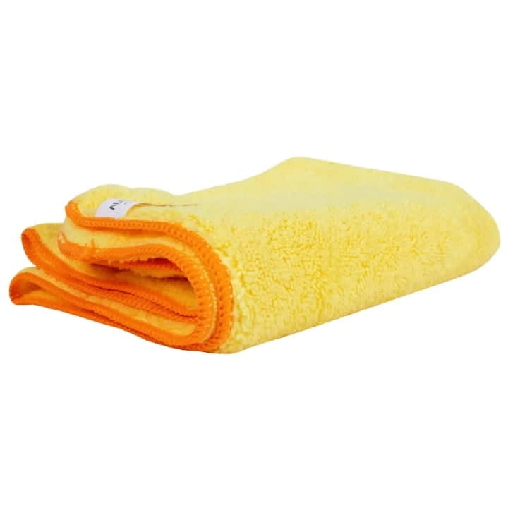 Flanela De Microfibra Amarela 40x60cm | Limpeza Eficiente E Sem Riscos Flanela De Microfibra Amarela 40x60cm | Limpeza Eficiente E Sem Riscos