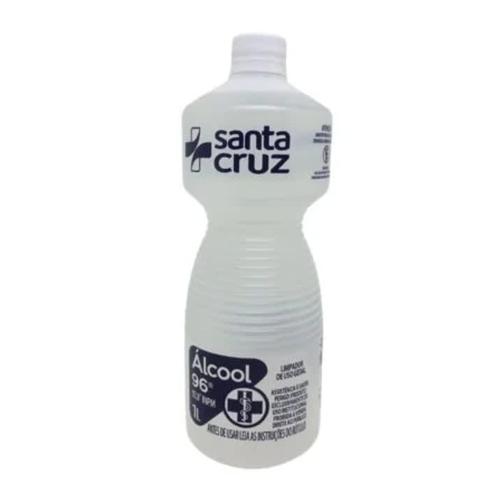 álcool 92,8% 1l - Santa Cruz | Potência Na Limpeza E Uso Industrial álcool 92,8% 1l - Santa Cruz | Potência Na Limpeza E Uso Industrial
