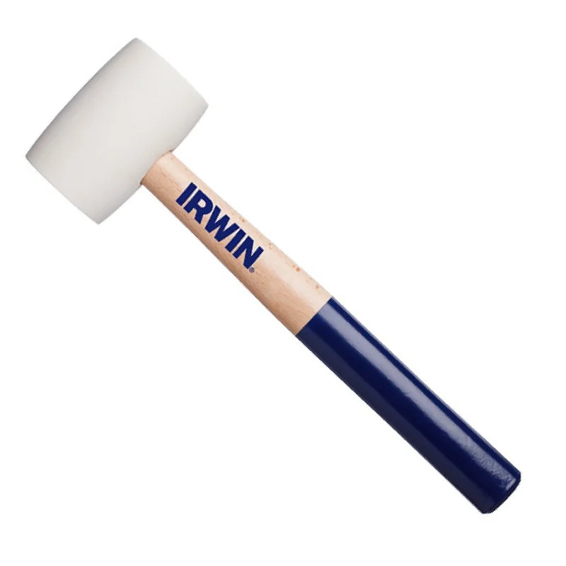Marreta Martelo de Borracha Branco 60mm Irwin 450G