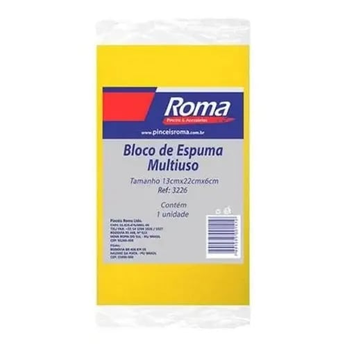 Bloco de Espuma Multiuso Roma