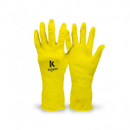 Luva Latex Kal Amarela T. 09-g Ca13959