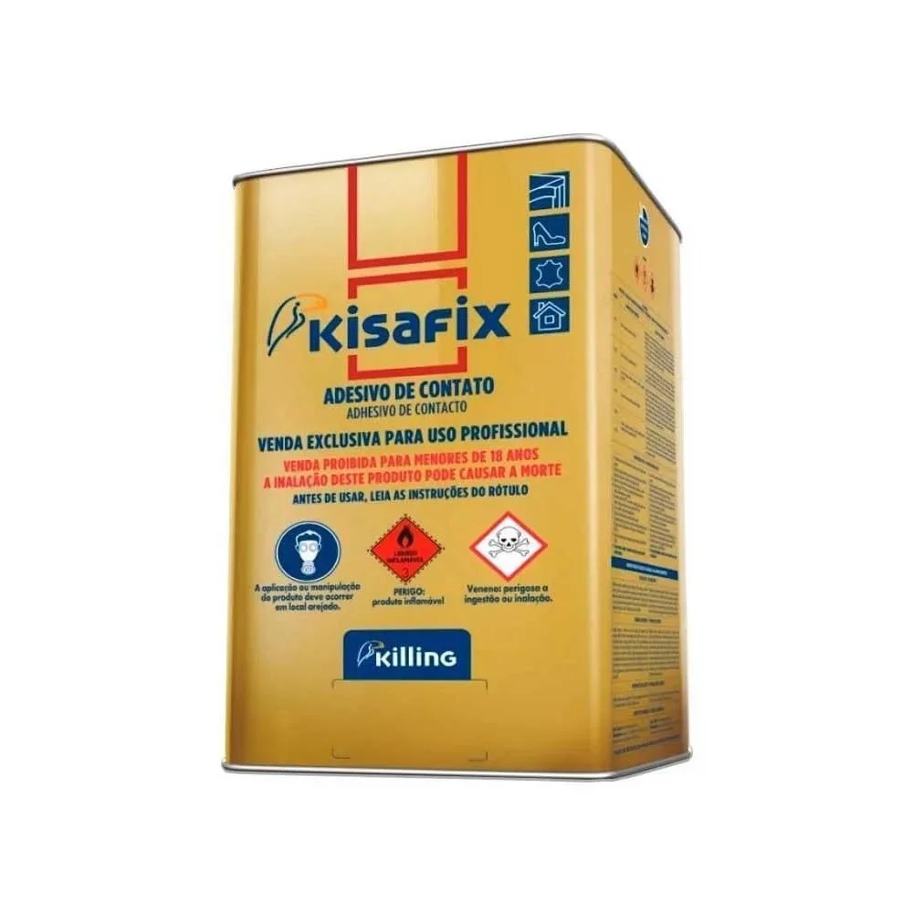 Cola de Contato Alta Temperatura 2400 Kisafix (aplic. Pistola) 14kg Cola de Contato Alta Temperatura 2400 Kisafix (aplic. Pistola) 14kg