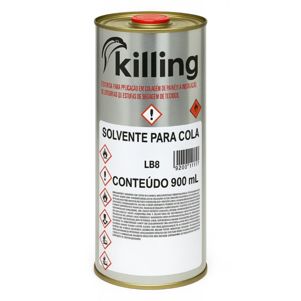 Solvente Para Cola 0,9l Solvente Para Cola 0,9l