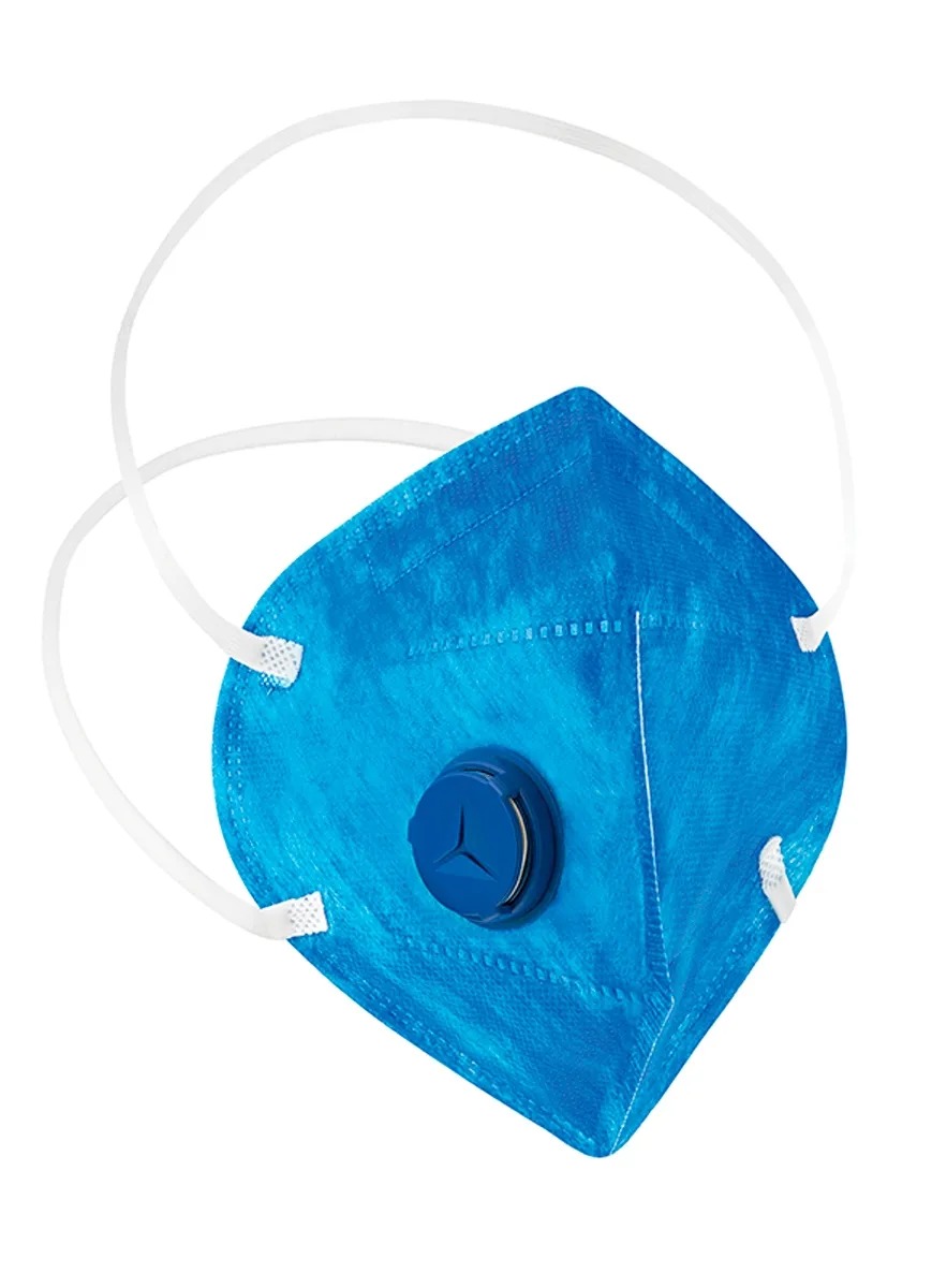 Máscara Azul Delta Plus Pff2 Com Válvula