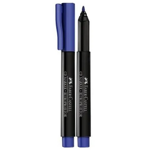 Retroprojetor Ponta Média Azul Faber Castell