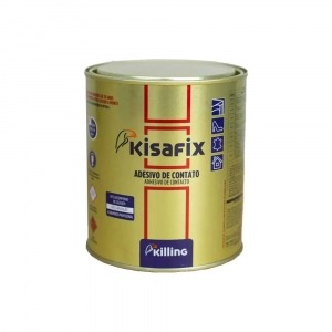 Cola de Contato Sapateiro Kisafix Couroforte 700g Cola de Contato Sapateiro Kisafix Couroforte 700g