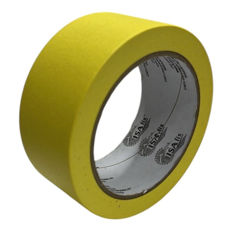 Fita Crepe Amarela Automotiva - F590-45x40
