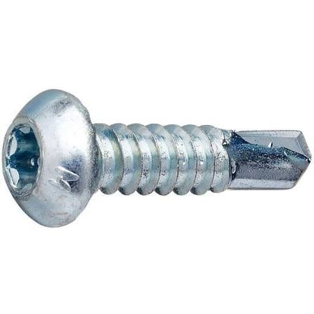 Parafuso Auto Atarraxante Redonda Torx Ponta Broca 6,3x38mm Zincado