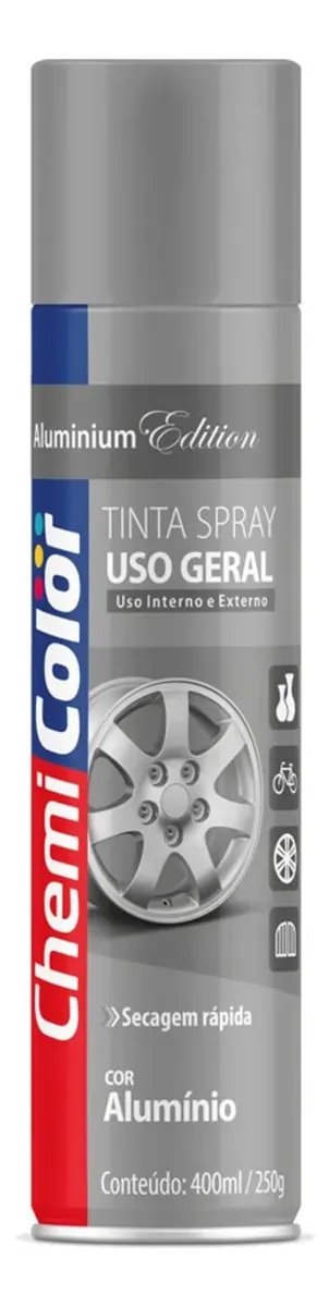 Tinta Chemicolor 400ml U.g. Fundo Preparação Cinza